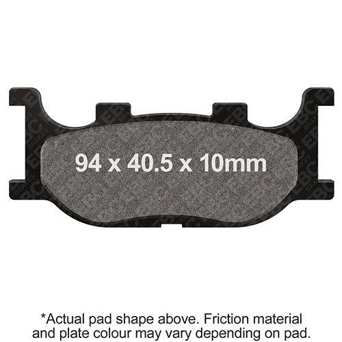 Plaquettes de Frein Avant EBC Métal Fritté (Type HH)