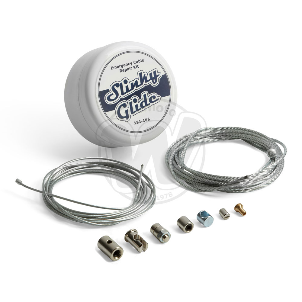 Cable Repair Kit for Clutch and Throttle by Slinky Glide