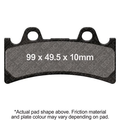 Plaquettes de Frein Avant EBC Métal Fritté (Type HH)