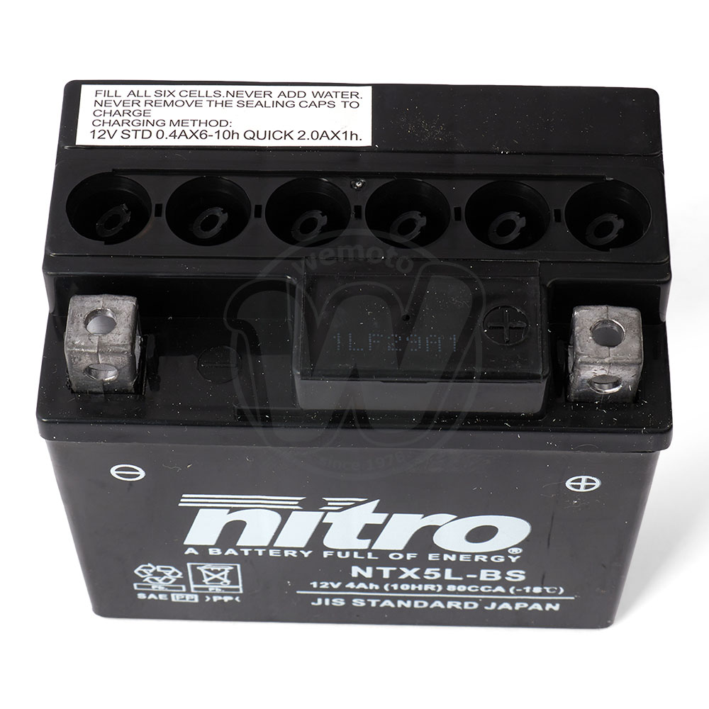 Battery Nitro Honda XR 125 2006 4057 Wemoto UK