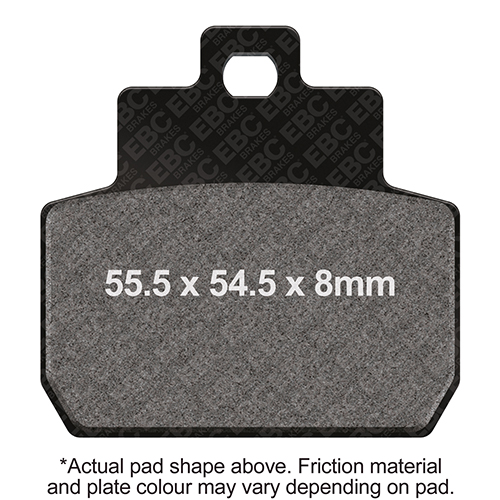 Pastiglie Freni Posteriori EBC Standard (Tipo GG)