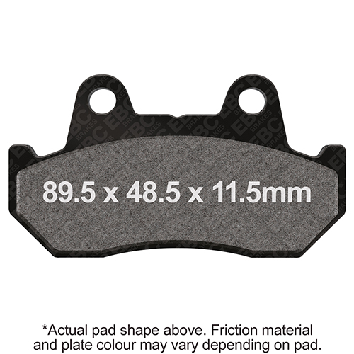 Pastiglie Freni Posteriori EBC Standard (Tipo GG)