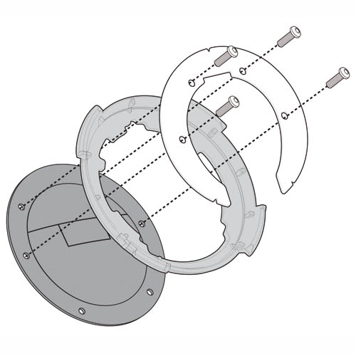 GIVI Luggage - Tanklock Flange